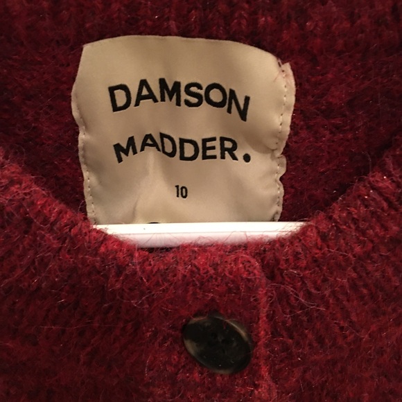 Damson Madder Aggie Bow Knit Sweater Vest - Picture 4 of 8